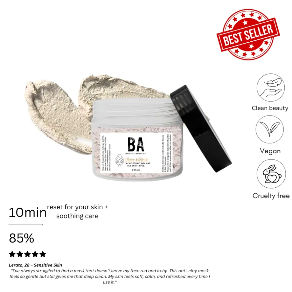 Kaolin & Oats Face Clay Mask 125g