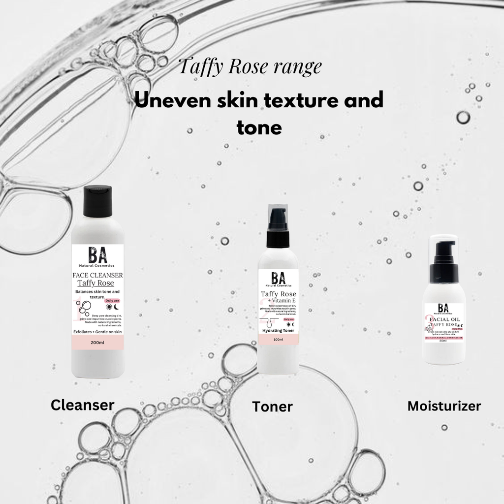 Taffy Rose Face Cleanser 200ml | Exfoliates + Moisturizes