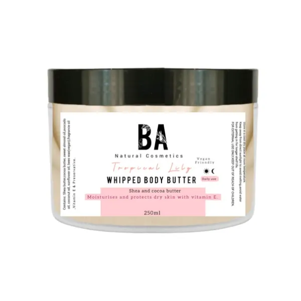 Tropical Lily Whipped Body Butter 250ml