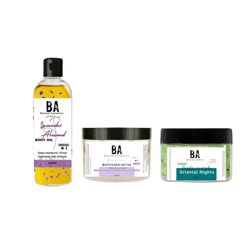 BODY CARE - 3 step routine | Own the room! (lavender almond)