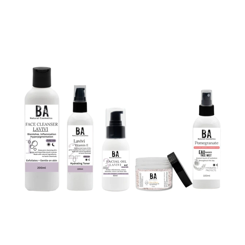 Soothing 5 step skincare routine (watermelon)