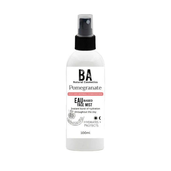 Pomegranate Face Mist| 100ml Witchazel+cucumber+aloe+vit E+glycerin