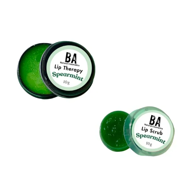 Spearmint Lip Care Duo | Exfoliate + Nourish