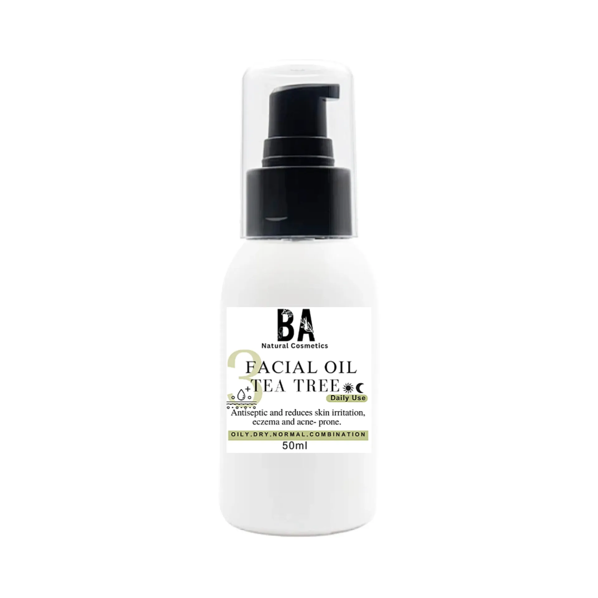 Teatree facial oil 50ml | Repairs + Balances