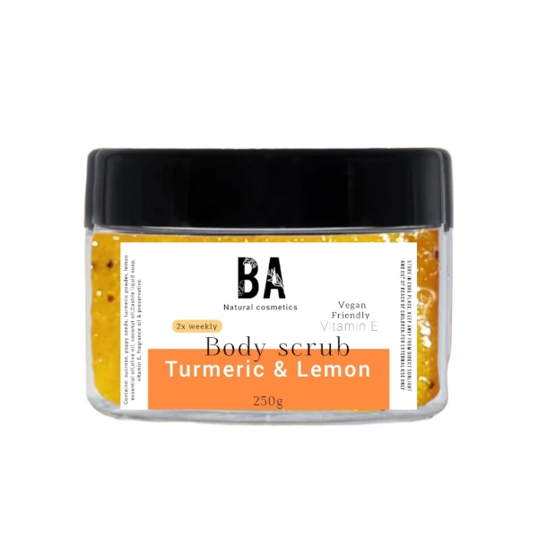 Turmeric & Lemon Body Exfoliating Scrub 250ml