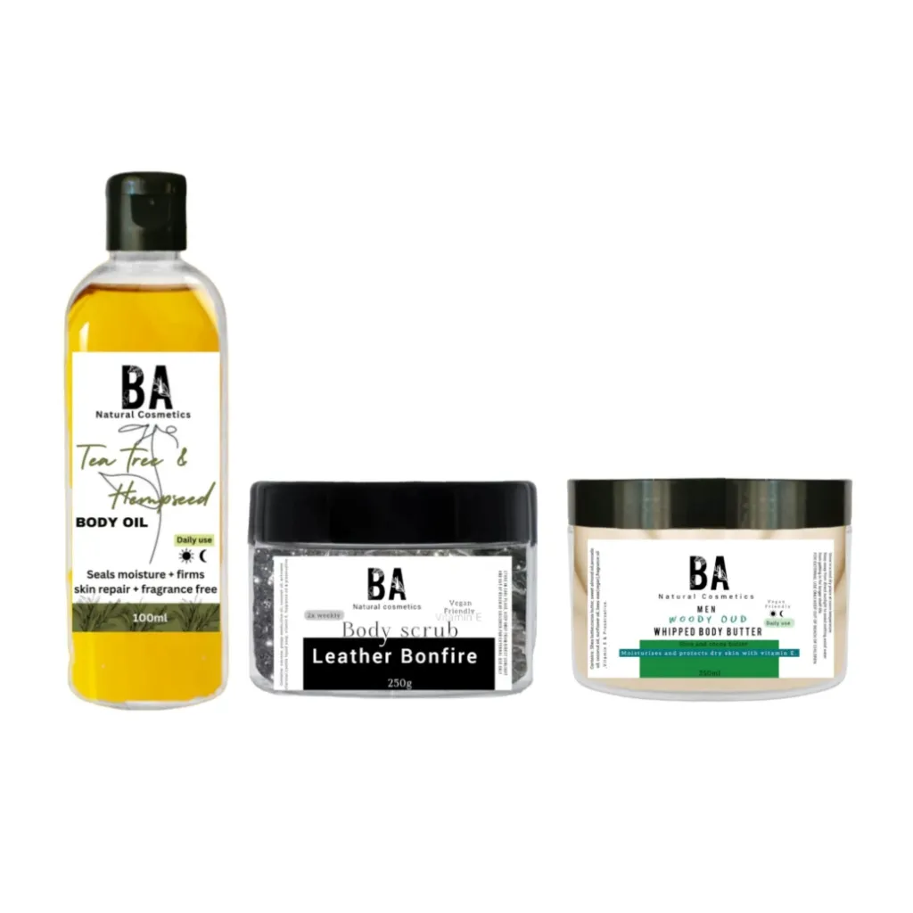 BODY CARE - MEN 3 step grooming bundle